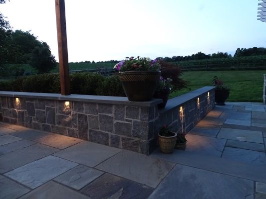 Cap and Under Cap Outdoor Lighting Options | Burkholder Landscape