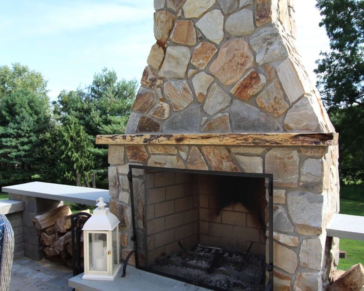 Fireplaces Natural Stone Veneer