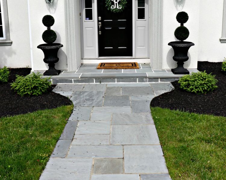 Walkway True Blue Flagstone Flare