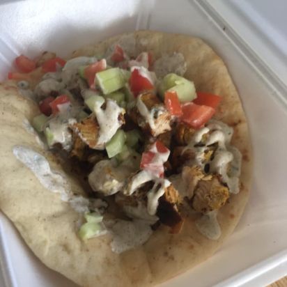 tandoori chicken from Mobile Mess Hall - See them at the Burkholder Holiday Market