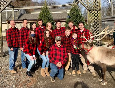 Burkholder Landscape team at the Annual Holiday Market