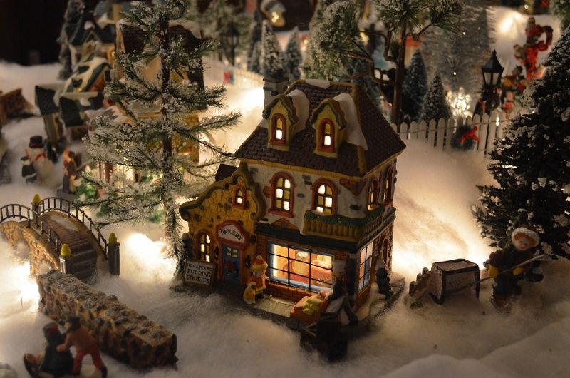 Christmas village | Pennsylvania holiday traditions | Burkholder