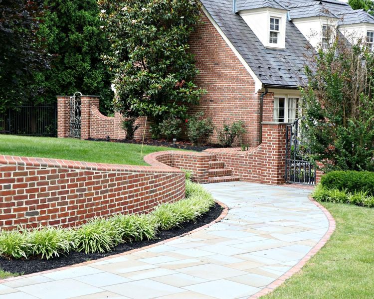 Walkways Full Color Thermal Flagstone and Brick