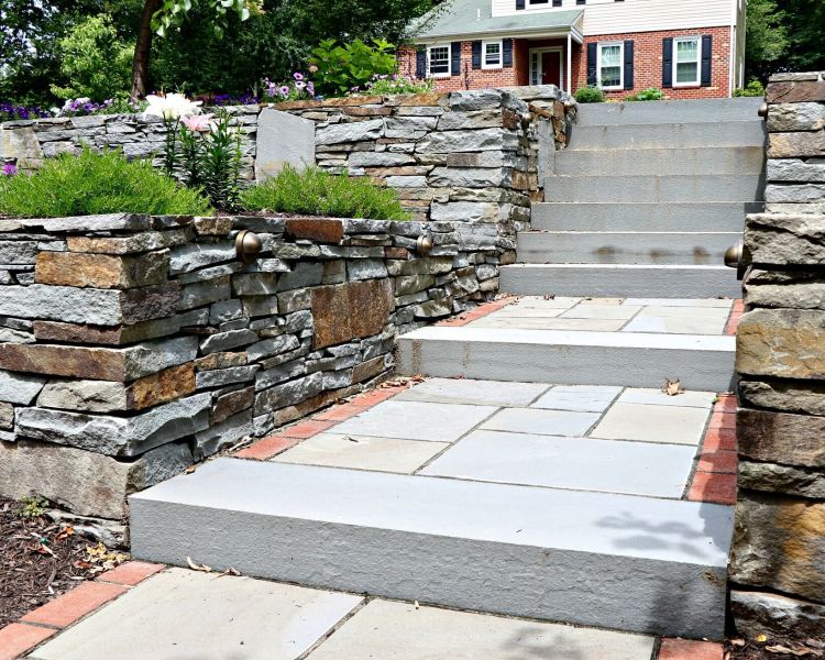Steps and Stairs Solid Flagstone Treads