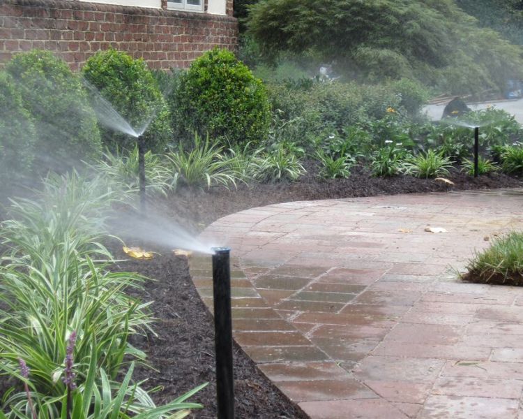 Irrigation System – Planting Bed Sprinkler