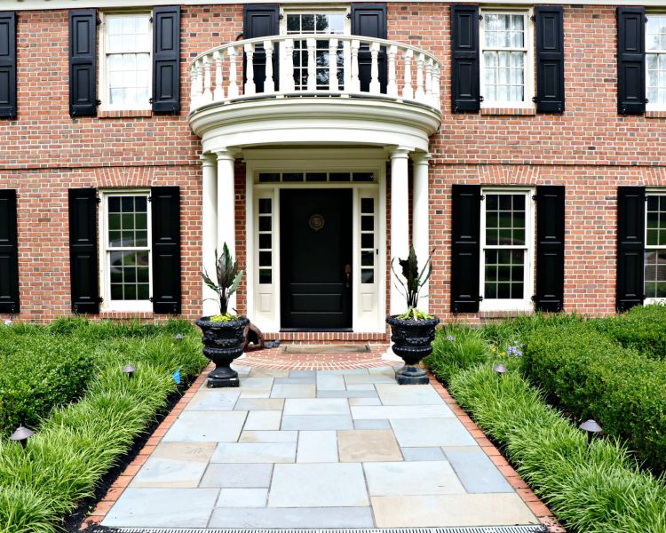 Walkways Full Color Flagstone Bluestone Brick Sailor Boarder