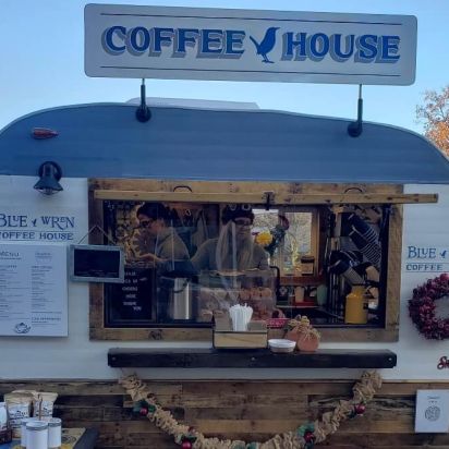 Blue Wren Coffee House truck - See them at the Burkholder Holiday Market