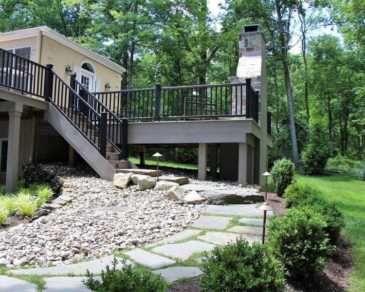 Steps Full Color Irregular Flagstone | Walkways | Burkholder Landscape