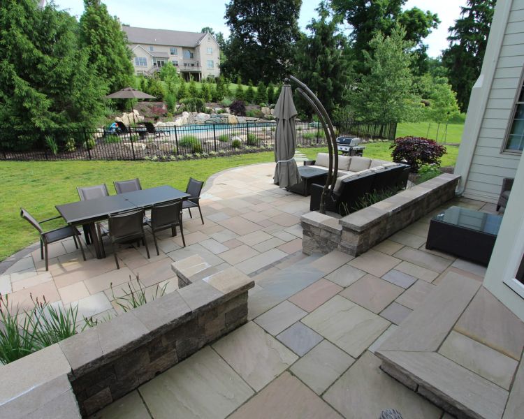 Patios Autumn Brown Flagstone Multi-level