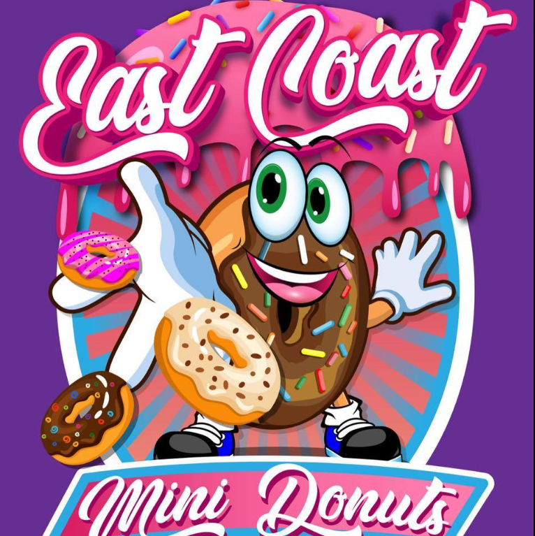 East Coast Mini Donuts logo- Burkholder Holiday Market 2022