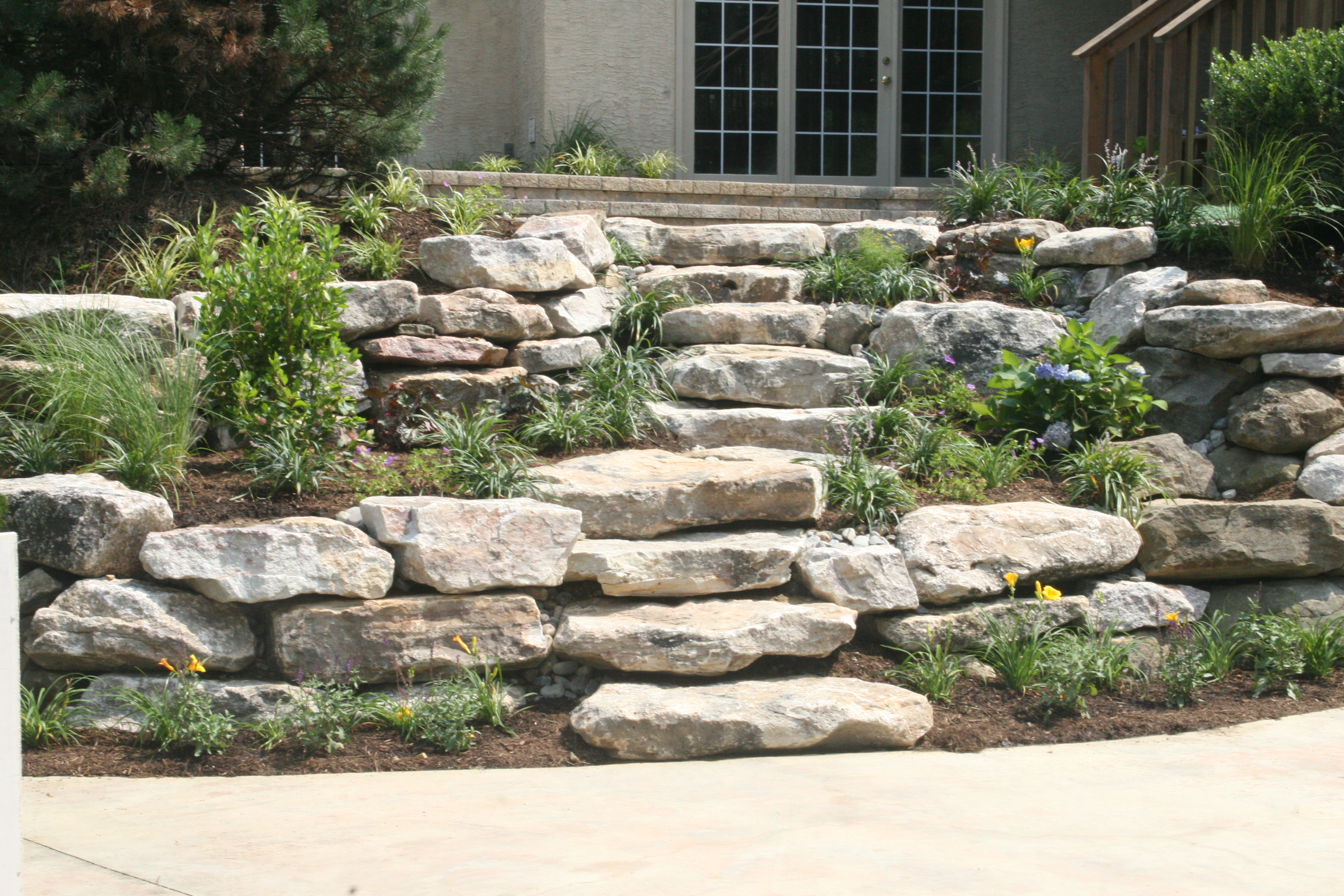 Steps & Stairs - Burkholder Landscape