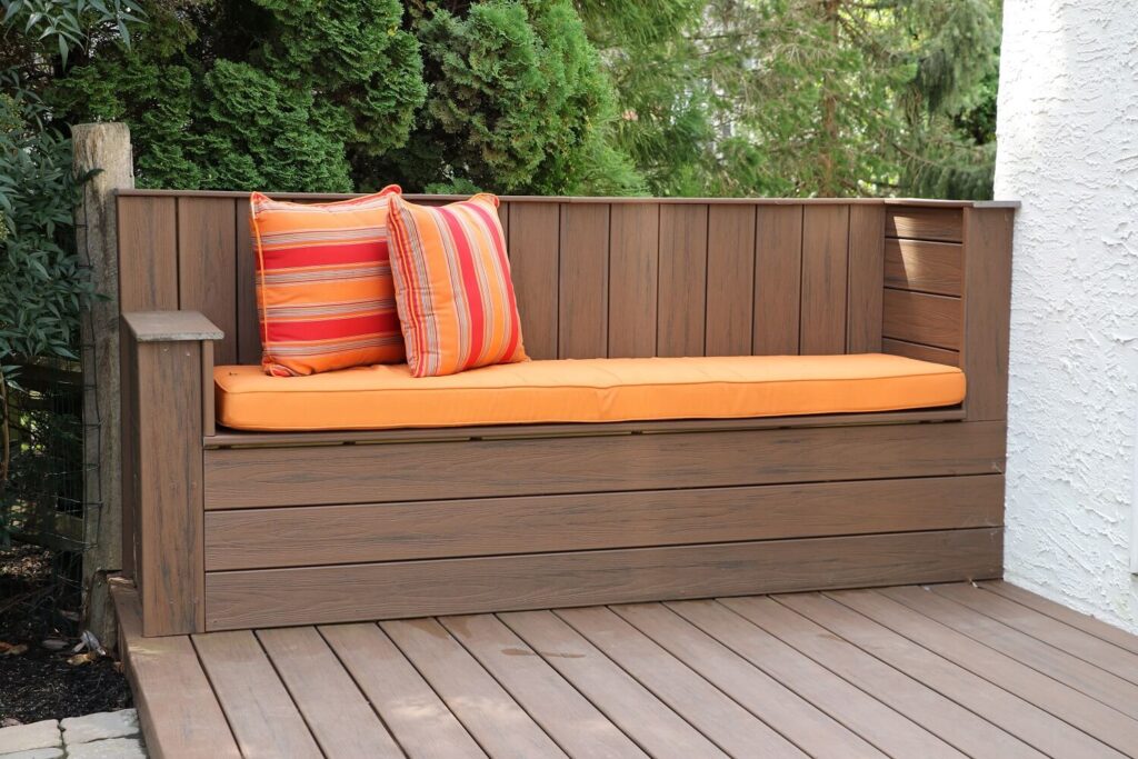 Burkholder Raised Composite Custom Deck | Landscape Design