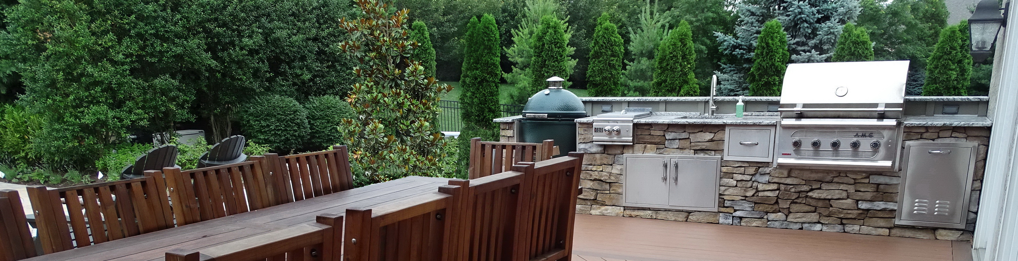 Custom Built Outdoor Kitchens Grills Burkholder Landscape