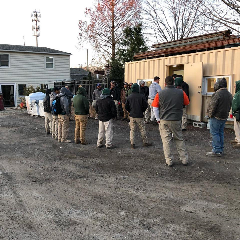 Burkholder Brothers Landscaping team training session 2019