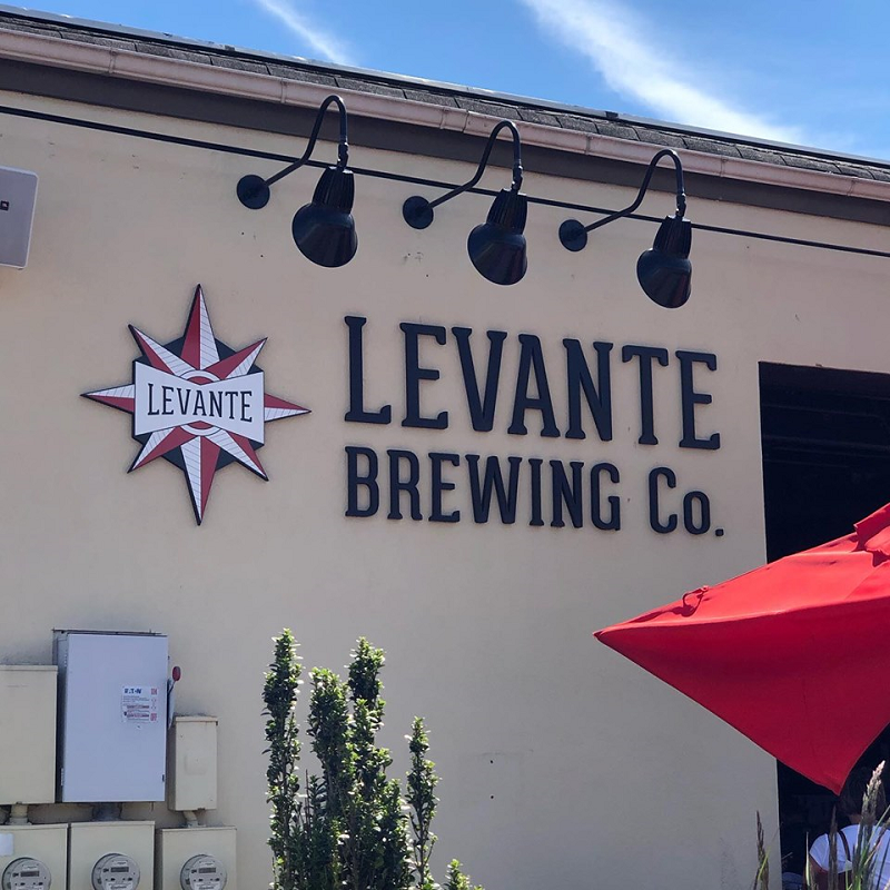 levante brewing company building location of the burkholder brothers triple threat relay