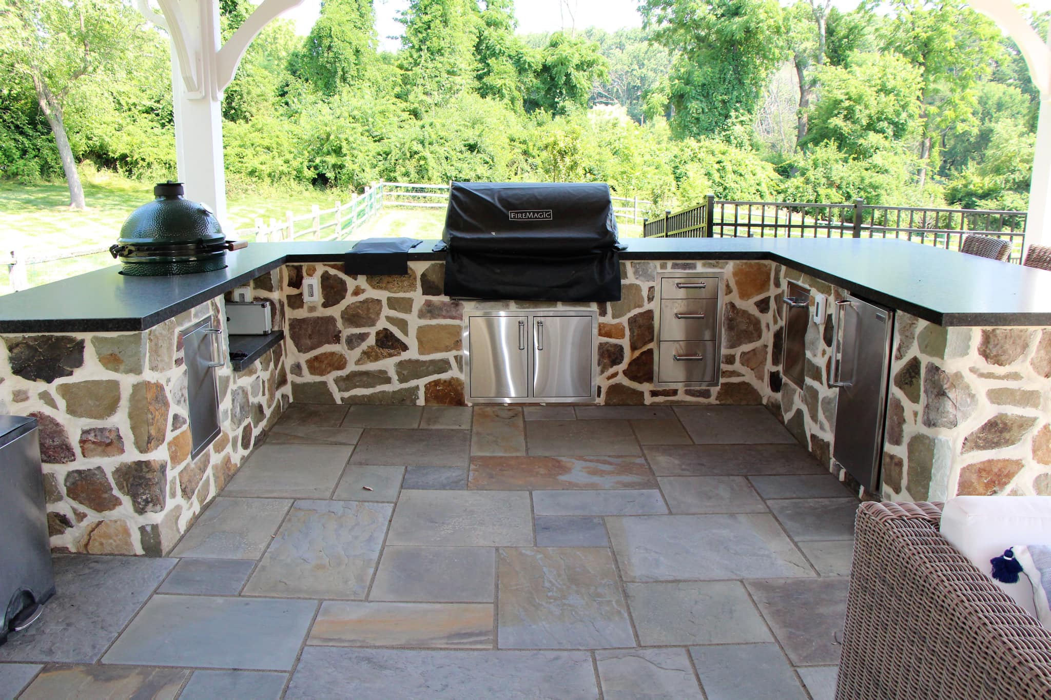 Techo-Bloc Patio project - Burkholder Landscape