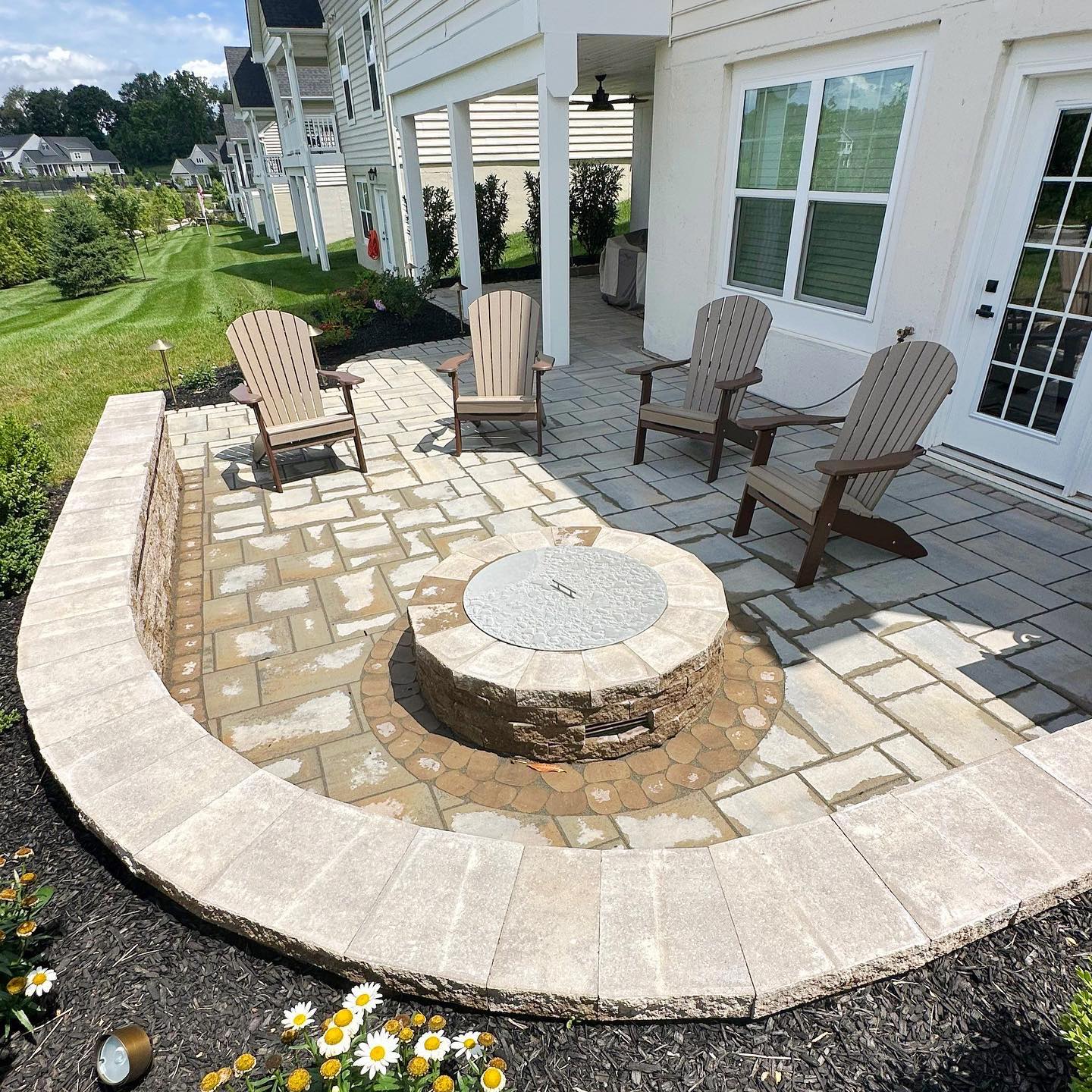 Techo-Bloc Patio project - Burkholder Landscape