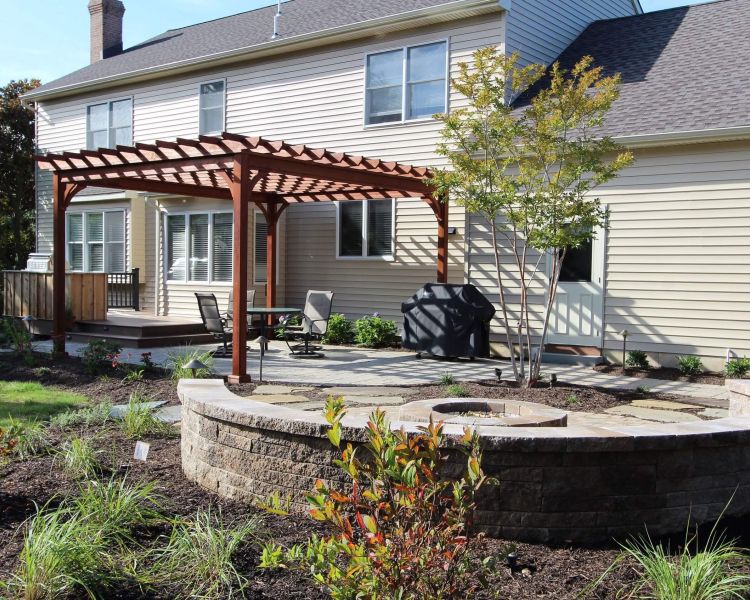 Patios Techo-bloc Pavers and Walls