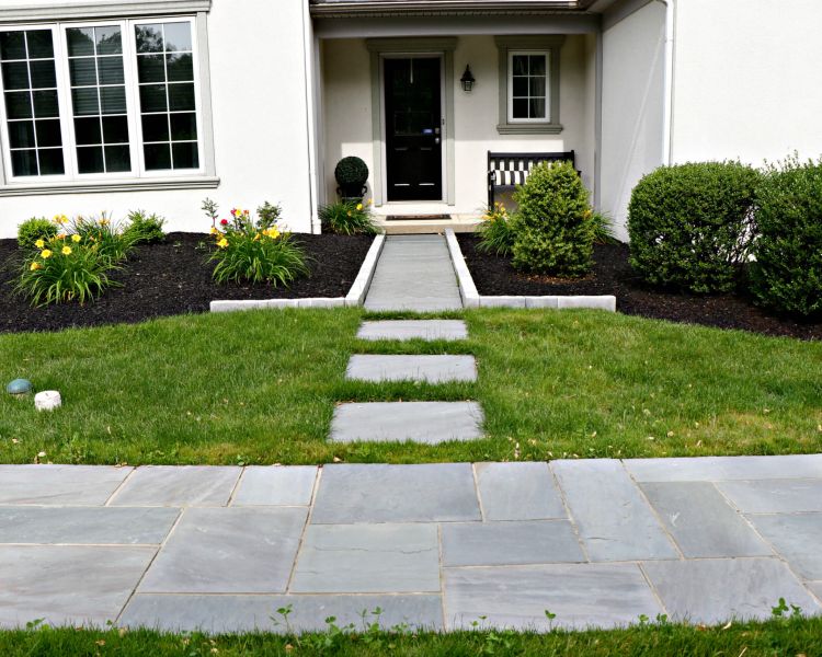 Walkway Flagstone Stepping Stone Edging