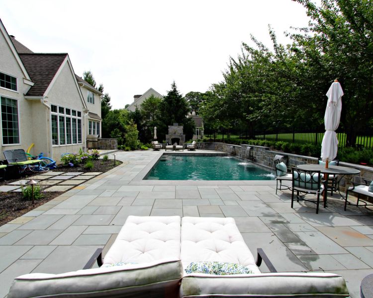 Patio Flagstone Random Pattern