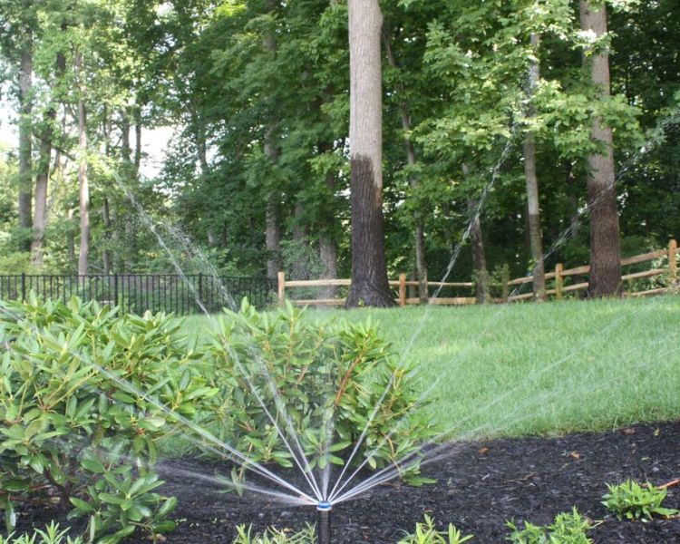 Irrigation System &ndash; Planting Bed Sprinkler