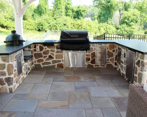 Techo-Bloc Patio project - Burkholder Landscape