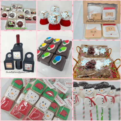 Treats from Elenis Little Shop -  See them at the Burkholder Holiday Market