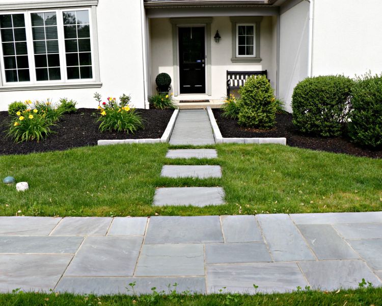 Walkway Flagstone Stepping Stone Edging